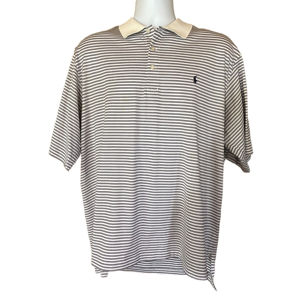 Polo Ralph Lauren Golf Men's XL 100% Pima Cotton Made In Peru EUC Polo Shirt!